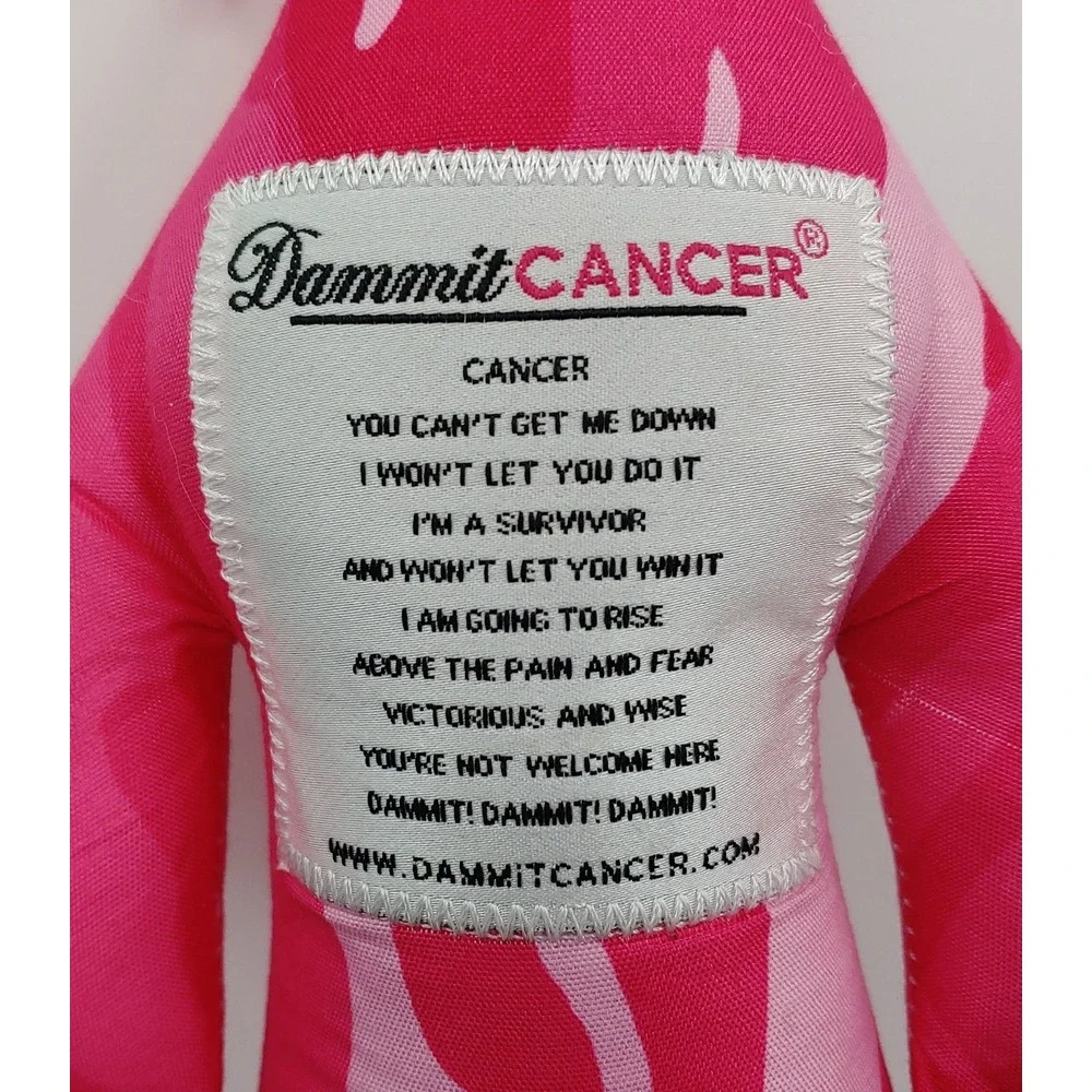 Pink Dammit Cancer Doll Limited Edition 13